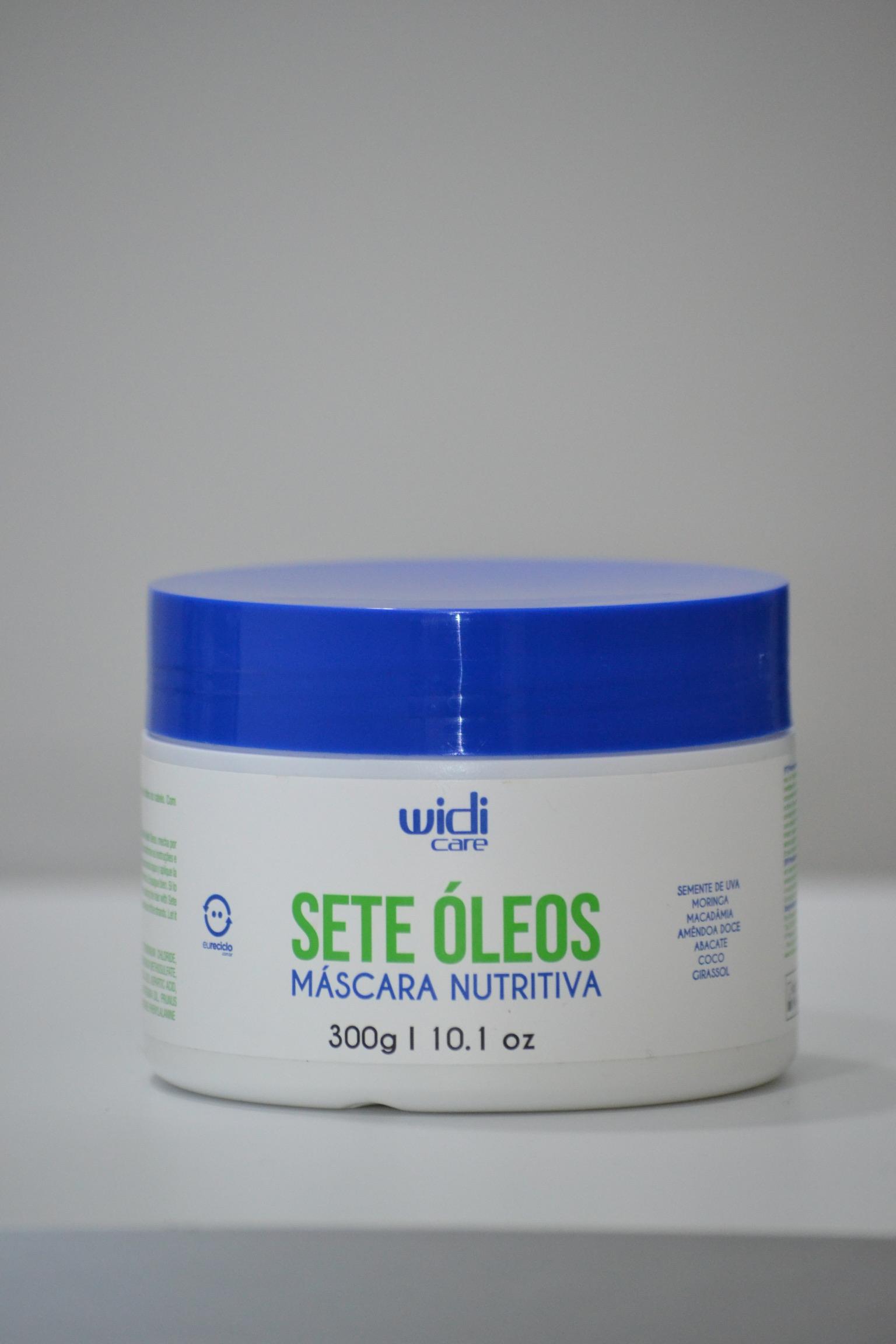 WidiCare Sete Óleos Máscara Nutritiva